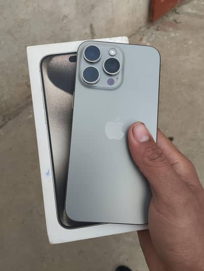 iPhone 15 Pro Max 256Gb Non Pta with Box