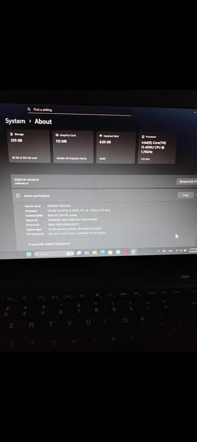Lenovo ThinkPad Core i3 4th Gen | 8GB RAM | SSD | Office Laptop