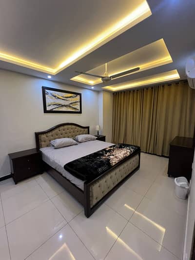 One Bed Furnished Apartment Perday Weekly Basis Available For Rent Bahria Enclave