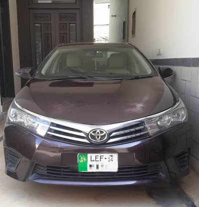 Toyota Corolla GLi 2014 Red wine