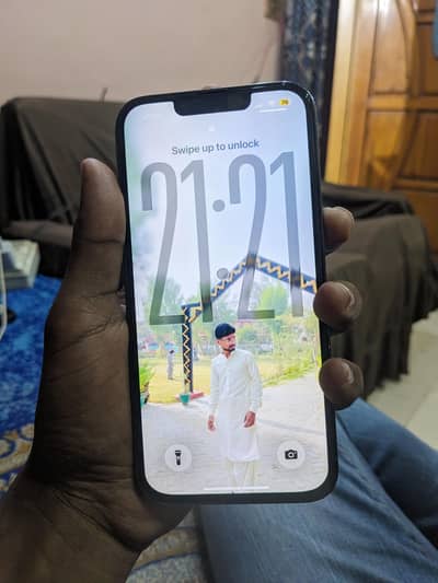 iphone 13 pro FU Bettery chang 100% display msg box wala pice he