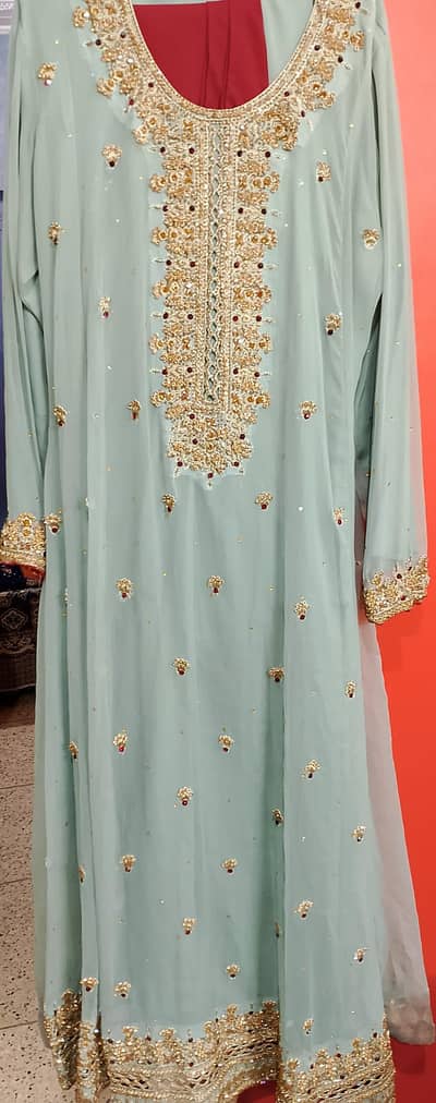 Mexi with dupatta and pajama for sale