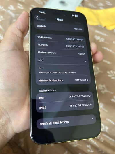 iPhone 14 Pro Max Gold 100BH