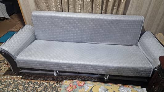 Sofa and Comfort bed Grey colour