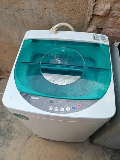Haier automatic washing mashin sell