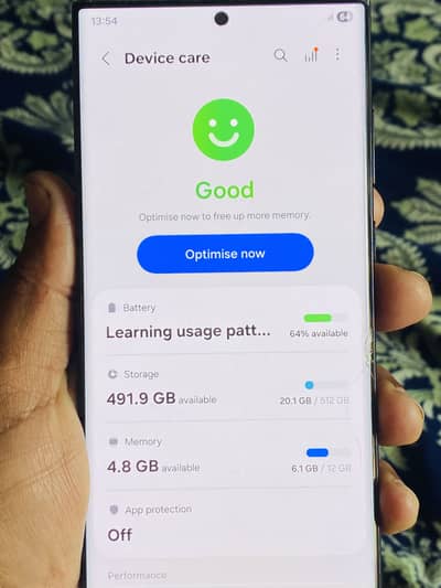 Samsung s22 ultra 12+512 gb official pta approved physical dual sim