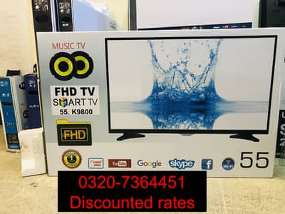 55 INCH LED,50,43 UHD 8K MODEL 3 YEAR WARRANTY O32O7364451