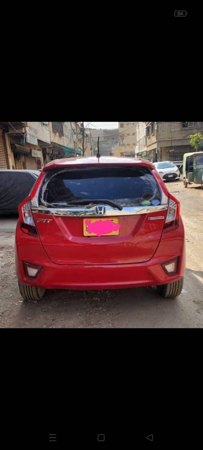 Honda fit hybrid car