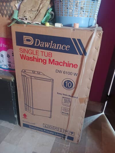 Dawlance single tub washing machine dw6100
