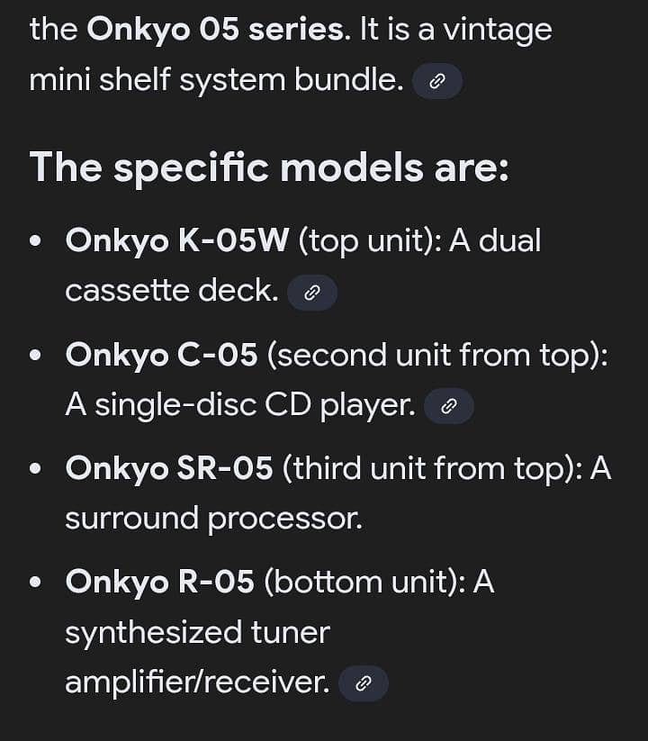 Onyko Audio Components System 10