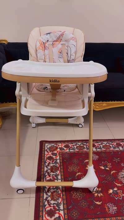 Kidilo adjustable high chair