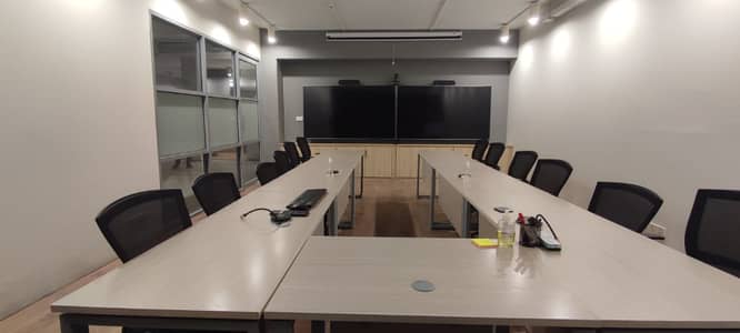 F-7 Elite 6,000 Sqft Fully Furnished Office Lift, HVAC, 2 side Parking Available
