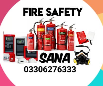 Fire extinguisher,fiire alarm ,smoke detector,fire blanket ,fire mask
