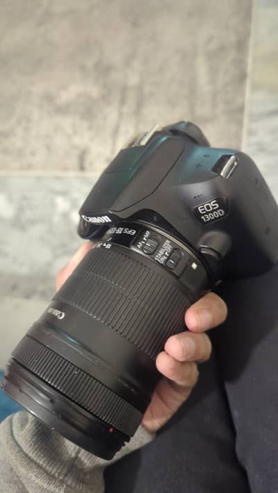 Canon 1300D with 18-135mm Lens