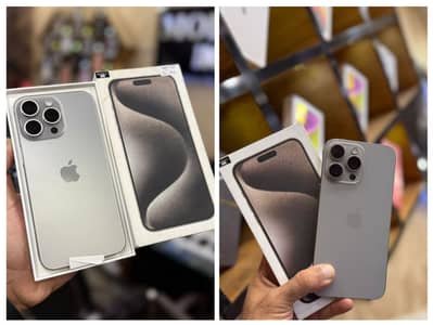 Apple Iphone 15 Po Max 256 | 512GB (JV) SIM Lock USA LLA Full Box