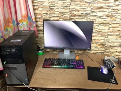 Dell 24” 2K Monitor + i5 PC | 16GB RAM | SSD | Office / Study