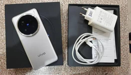 Vivo X200 Pro PTA approved 12/512 complete Box urgent sale contact OLX