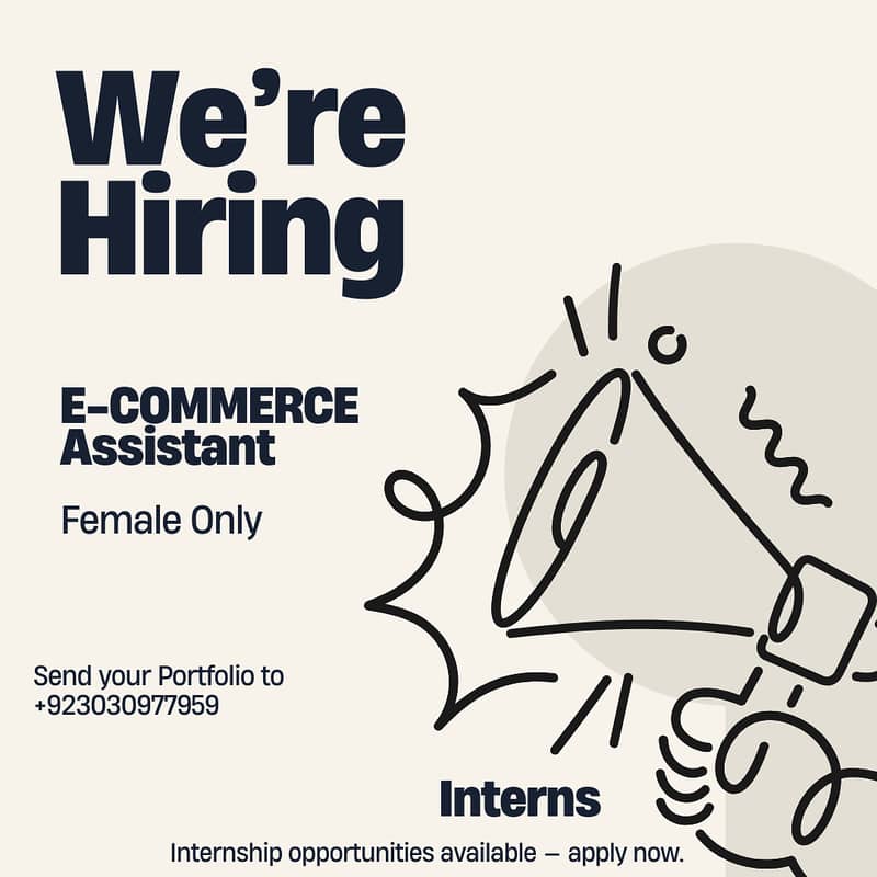 E-commerce Assistant  (Software / E-Commerce) 0