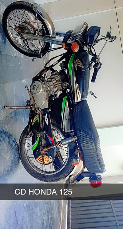 HONDA CD 125 MODEL 2014 GENUINE