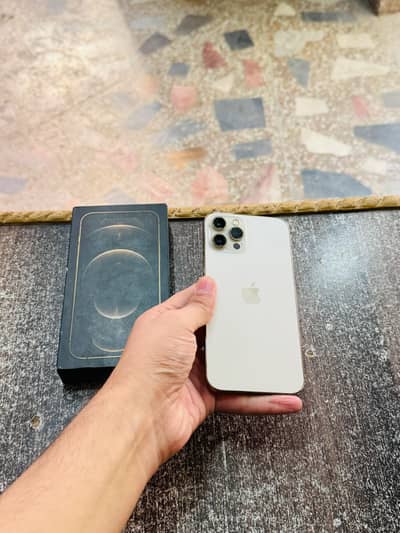 iphone 12 Pro Max with Box 256GB PTA Approved 87 Health Gen1 Waterpack