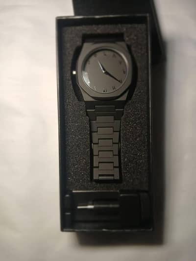 Black Aura Arabic Watch