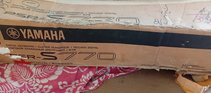 Yamaha PSR S770 Professional Piano Yamaha Keyboard Casio Korg Roland