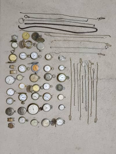 vintage antique pocket watches collection