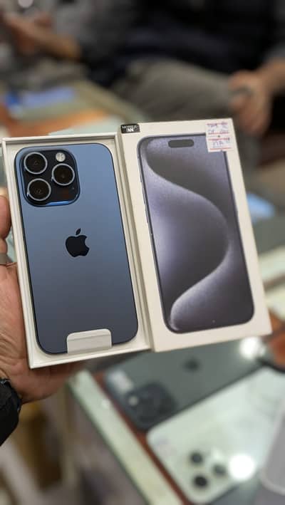 Apple Iphone 15 Pro 256GB USA LLA Factory Unlock PTA Approved FullBOX