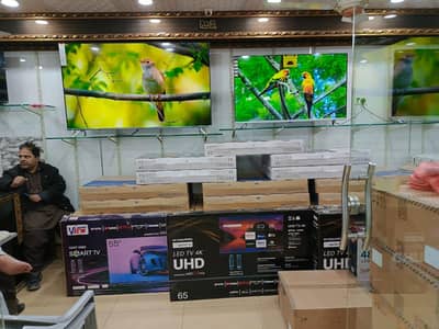 Q led Tv 55,, Android Box Pack 3 Year Warranty