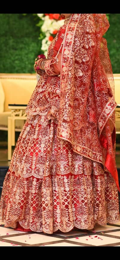 Bridal lehenga choli for urgent sale