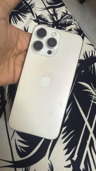 Apple iPhone 15 Pro Max white jv