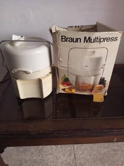 Braun Multipress