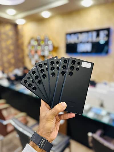 Samsung Galaxy S23 Ultra 8/256GB Black Snapdragon Official PTA Approv