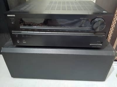 Onkyo Receiver 7.2 Dolby Atmos  Klipsch  power woffer 12 inch