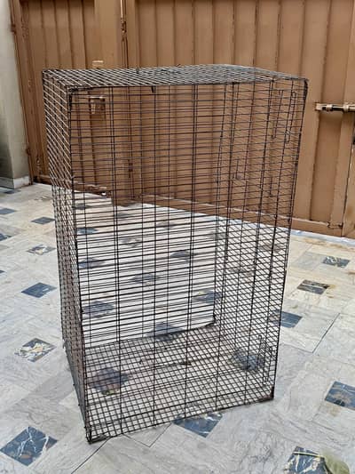Strong Metal Cage for Sale – Suitable for Cats, Dogs, Hens & Birds