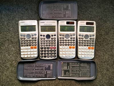 4 ORIGINAL 100% CASIO SCIENTIFIC CALCULATORS FX991ES PLUS