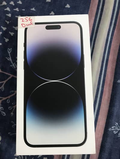 14 pro max 256gb PTA APPROVED