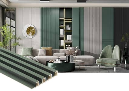 Pvc wallpanel-Vinyl flooring-Wallpaper-Wpvc fluted panel-Ceiling