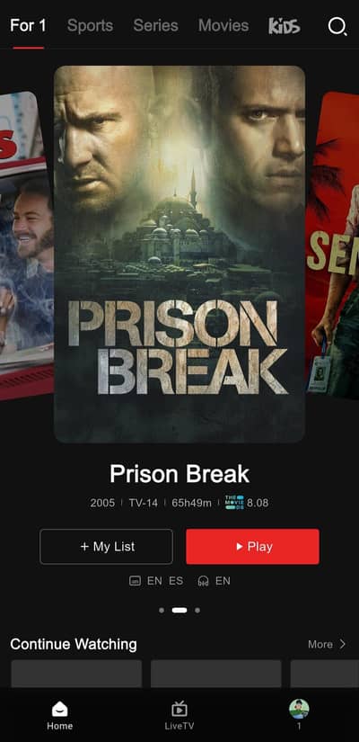 Live Tv+Movies and Web series No Monthly Charges Lifetime Free