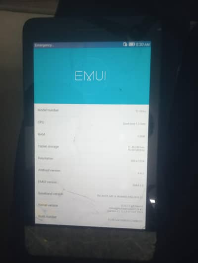 Huawei T 1 7.0 only glass damage all okey