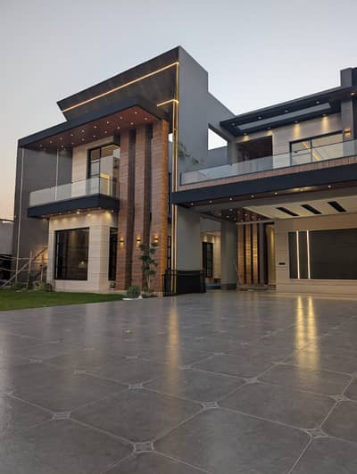 Park Facing 2 Kanal brand new Modern House with swimming Pool