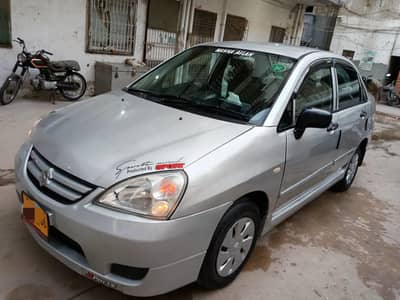 SUZUKI LIANA ORIGINAL ENGINE 1.3 SILVER COLOR 2008 IN MINT CONDITION