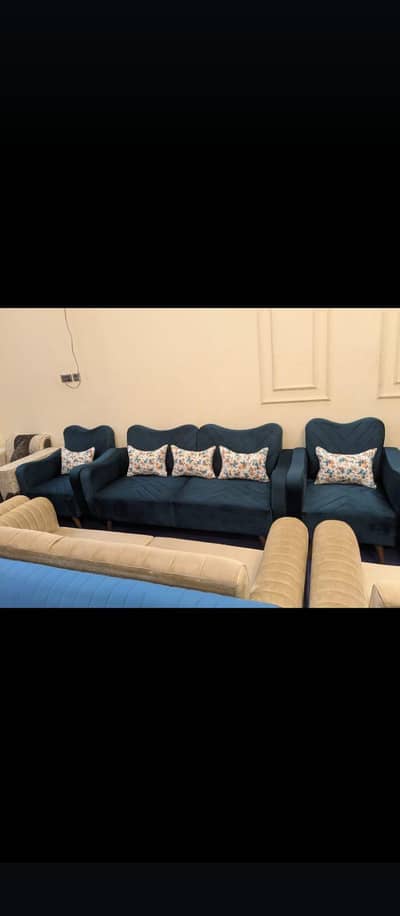 5 Seater Luxury Sofa | Premium Quality | Zam Zam Sofa Interior