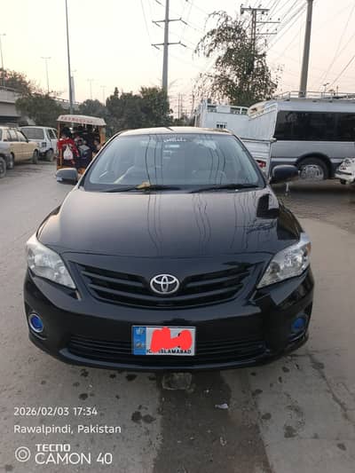 toyota corolla 2011 new light
