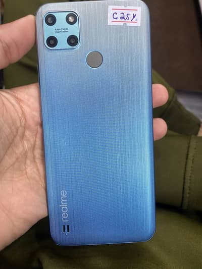 Real me c25y 4/64 gb full box