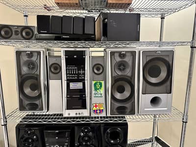 JVC Powerful Home Audio System with DVD & Karaoke – Original