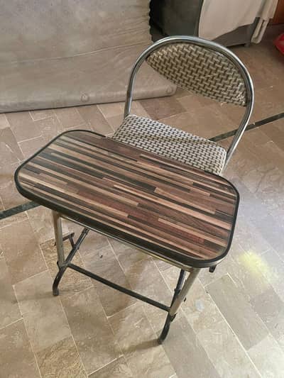 Study Chair with Attached Writing Table | Student / Office Chair