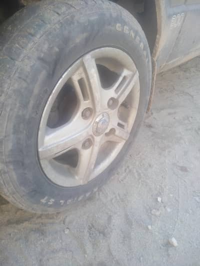 inner & front geniune Fx alloy rims