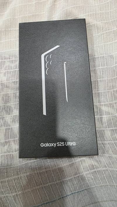 Samsung galaxy S25 ultra-512Gb-PTA APPROVED  WITH BOX