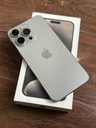 iPhone 15 Pro Max 256 GB PTA Approved HK Model